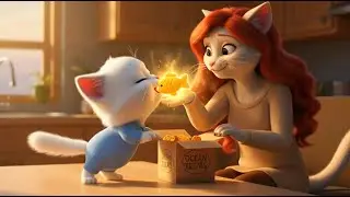 Magic Cat Makes Yummy Fish Cookies! 🐟🍪