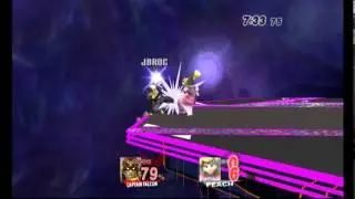 Captain Falcon Tripple Knee Combo [Project M]