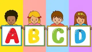 ABC Song for Kids Learn Alphabet A to Z Phonics | Nursery Rhyme & Toddler Learning Video