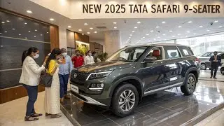 🚨 New 2025 Tata Safari 9-Seater SUV 🔥 Biggest Family Car Ever? | Price, Features & Review