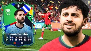 95 Путь к славе Цель Бернарду Силвы!! 🇵🇹 Обзор игрока FC 24