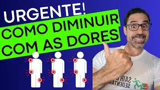 URGENTE! como DIMINUIR as DORES fazendo exercícios SIMPLES e RÁPIDOS. SEM sair de CASA