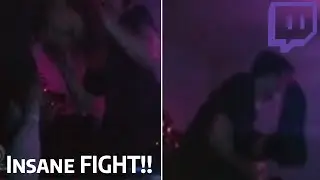 Stranger invades Twitch Streamers Home FIGHT BREAKS OUT!!!