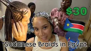 my experience getting $30 braids in Egypt