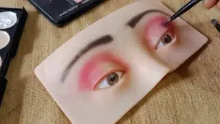 Rose gold Easy step eye makeup tutorial | How to apply eyeshadow on dummy ||#trending#vibhamaurya .
