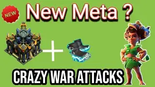 Best simple TH17 attack strategy for war in 2025 | Easy 3 star army 🔥✅
