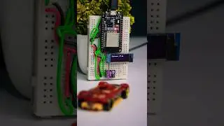 VL53L0X Laser Distance Sensor | ESP32 #automobile #hotwheels #circuit #pcb