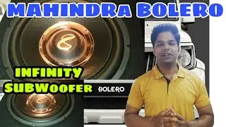 Mahindra Bolero || Best Infinity Primus 1270 Subwoofer || Bass Test ||