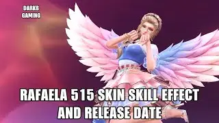 Rafaela 515 Free Skin Skill Effects & Release Date | Rafaela Seraphic Selfie Skin | Mobile Legends