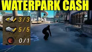 Tony hawk pro skater 4 Waterpark - All cash drop icon location