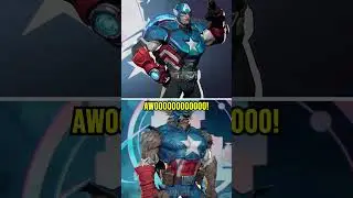 Cap-Wolf vs Captain America Ultimate Voicelines Comparison in Marvel Rivals