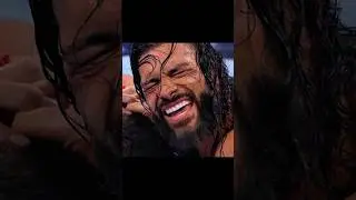 Roman Reigns vs La knight match 🥵 #wwe #shortvideo
