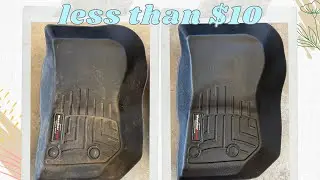 HOW TO RESTORE YOUR OLD WEATHER TECH MATS