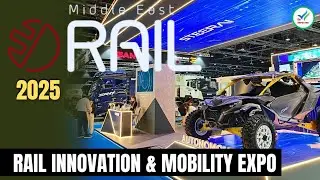 Inside Middle East Rail Expo 2025 Dubai: The Future of Mobility | 4K Tour