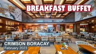 Breakfast Buffet at Crimson Boracay | Hotel Buffet 🇵🇭