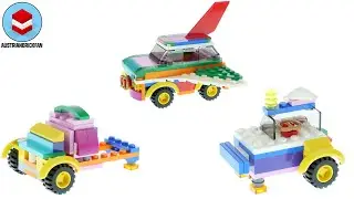 Rebuild the World - LEGO Rebuildable Flying Car all 3 Models Speed Build