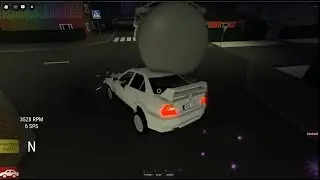 Crashing cars in Roblox