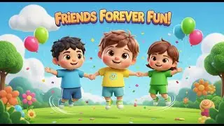 The More We Get Together &ndash; Nursery Rhyme, Toddler Learning, Friendship, and Social Play