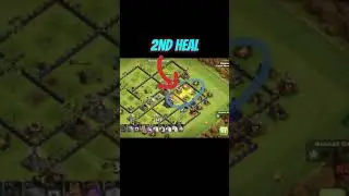 Goho attack strategy | Golem hog rider attack th9 | #coc #shorts