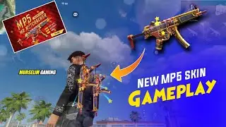 New Mr. Nutcracker MP5 Gun Skin Gameplay | New MP5 Mr. Nutcracker Gameplay Free Fire
