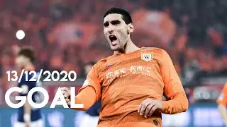 13/12/2020 Marouane Fellaini goal | Chinese FA Cup 2020 | 1/2 | Shandong Luneng - Wuhan Zall 1-0