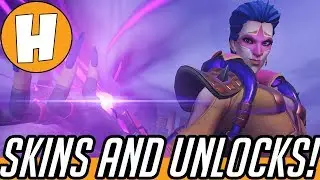 Overwatch - MOIRA New Hero Skins, Emotes, Abilities and Highlight Intros! | Hammeh