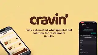 Cravin | Whatsapp Chatbot | Built for UAE Restaurants