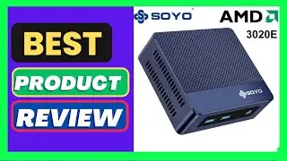 SOYO M4 Mini PC AMD 3020E 8GB RAM, 256GBSSD