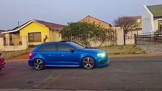 CRAZY AUDI RS3 SPORT BACK LAUNCH , SOUNDS EXTREMELY NICE!!😍🔥