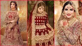 Latest bridal dress designs 2023- Pakistani and indian bridal dresses