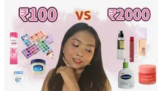 Cheap vs Expensive Makeup ✨Which Works Best? #ytvideos #yttrending #makeup #comparison #tutorial 