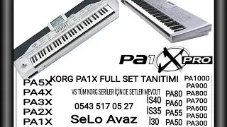 Korg pa1x Set full tanıtim