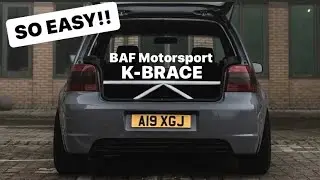 Установка K-BRACE на мой MK4 Golf GTI!!! - BAF MOTORSPORT