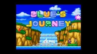 Blue's Journey (Neo Geo AES 60Hz / US) - Intro / Attract Mode
