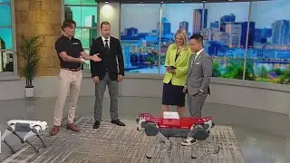 Robot technology: Maverick Drone Systems live demonstration