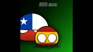 Collab w:@keysha_cb big son and small son // I'm back #shorts #countryballs