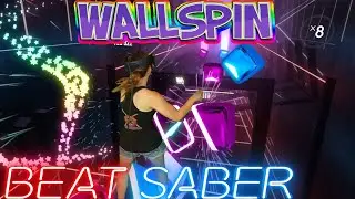 Beat Saber || Neil Cicierega - Wallspin (Expert+) First Attempt || Mixed Reality