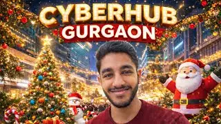 Gurgaon Looks Unreal This Christmas 😍🎄 | 30 Days. No Breaks. Challenge Completed 💪🔥