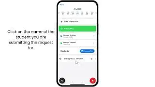 Reporting an Absence from the ConciergePad Parent app