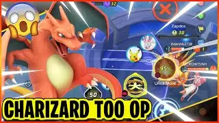 CHARIZARD TOP ALL ROUNDER NOW? TOO OP 🔥😤 | Pokémon Unite Hindi Gameplay | ANDROID Part 31