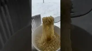 Fork freezes mid-air