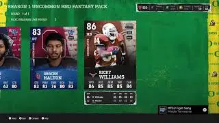 Ricky Williams LTD pull out of Season 1 BND pack!!! #NCAA26 #CFB26 #LTD