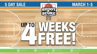 March 5 Day Sale, 2016 (4 WEEKS FREE!)