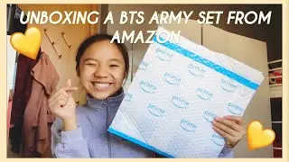 💛Unboxing A BTS ARMY Set (unofficial) From Amazon💛