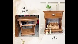 90 Minute EASY Furniture Flip | End Table Refresh