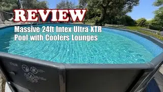Intex Ultra XTR 24ft x 52in Pool Set Review w/ Cooler & Lounges 2026