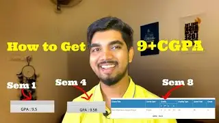 I Was Branch Topper for 4 years in B.Tech VIT Vellore | VIT AP | VIT Chennai | VIT | Secret Hacks 😉