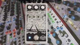 PLBR Effects - Narwhal Fuzz/Distortion Demo (Portugu&ecirc;s)