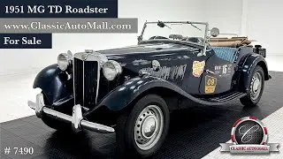 1951 MG TD Roadster - Consignments at Classic Auto Mall, Morgantown PA #classicautomall