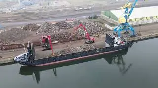 Hafenreport Wismar: Frachtschiff Ingeborg bringt Altmetalle nach Wismar